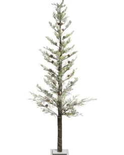 Decorazione per esterni LED GRENIVIK Albero di Natale 245 cm Bianco