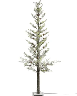 Decorazione per esterni LED GRENIVIK Albero di Natale 245 cm Bianco