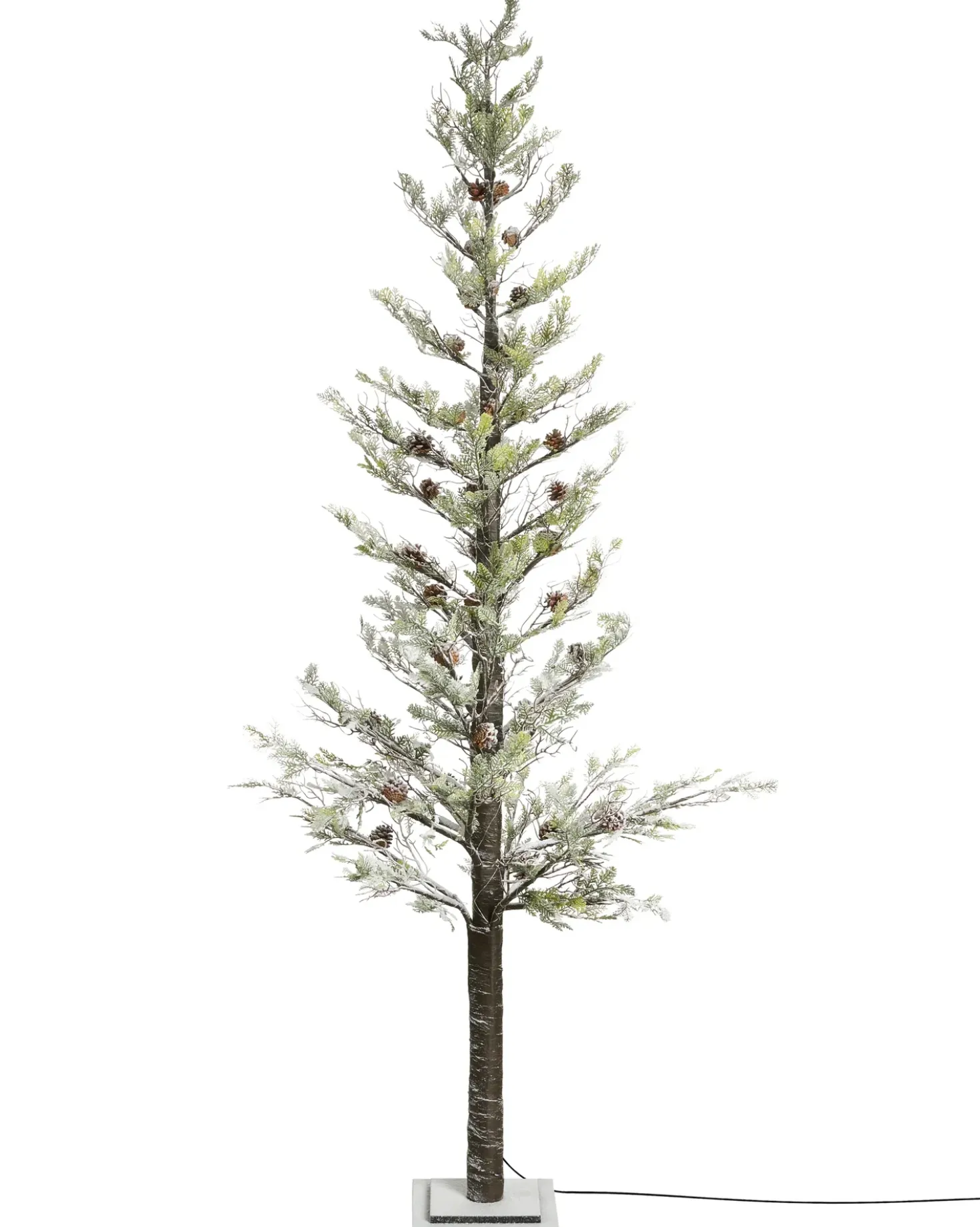 Decorazione per esterni LED GRENIVIK Albero di Natale 245 cm Bianco