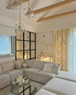 Decorazione per esterni LED LAPPI Albero di Natale 160 cm Bianco