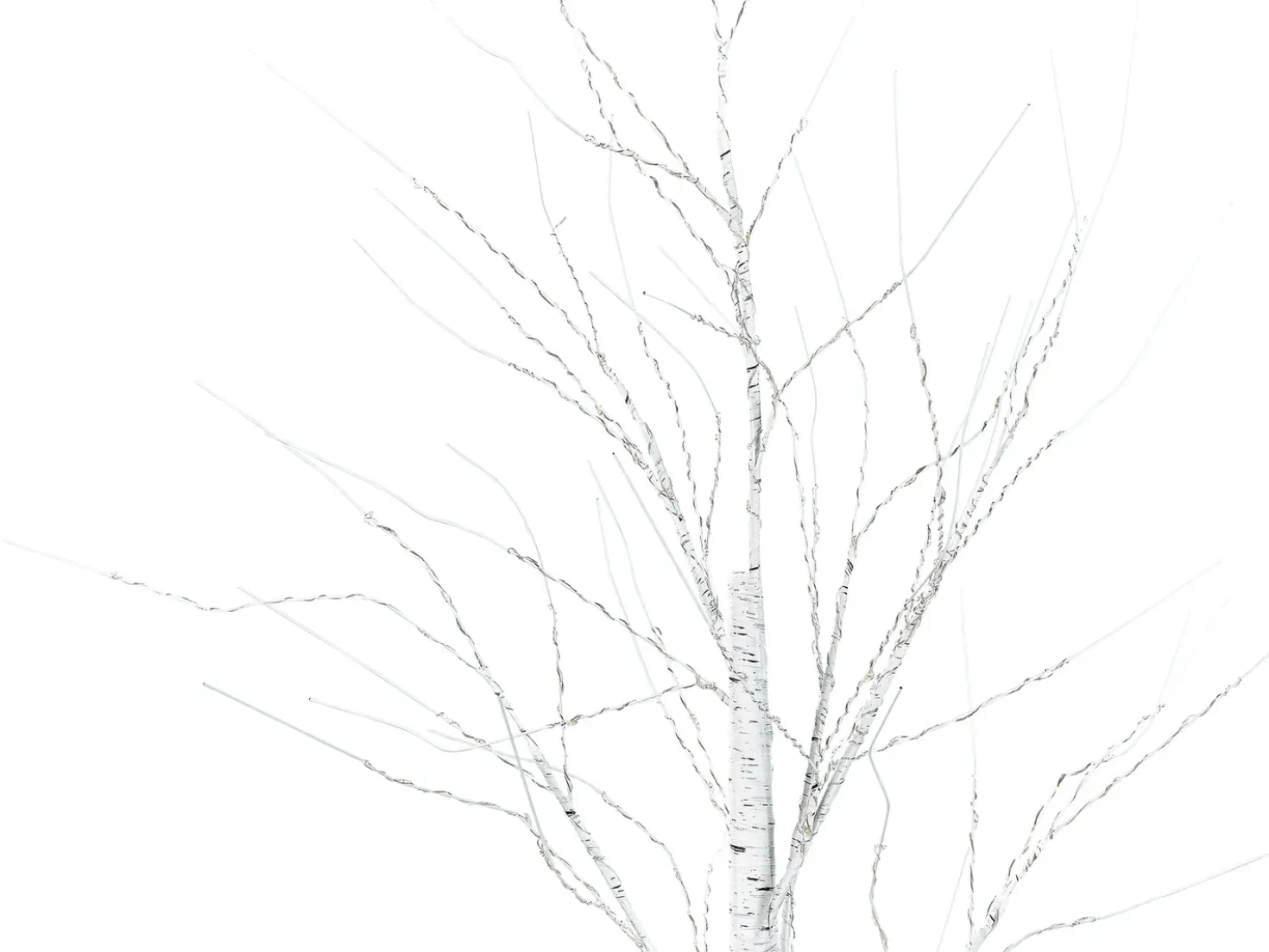 Decorazione per esterni LED LAPPI Albero di Natale 160 cm Bianco