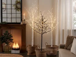 Decorazione per esterni LED LAPPI Albero di Natale 160 cm Bianco