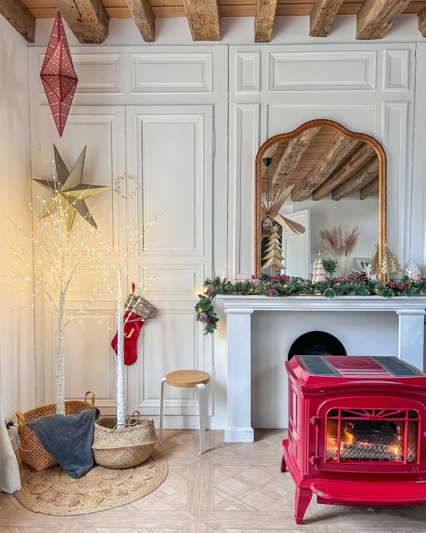 Decorazione per esterni LED LAPPI Albero di Natale 190 cm Bianco