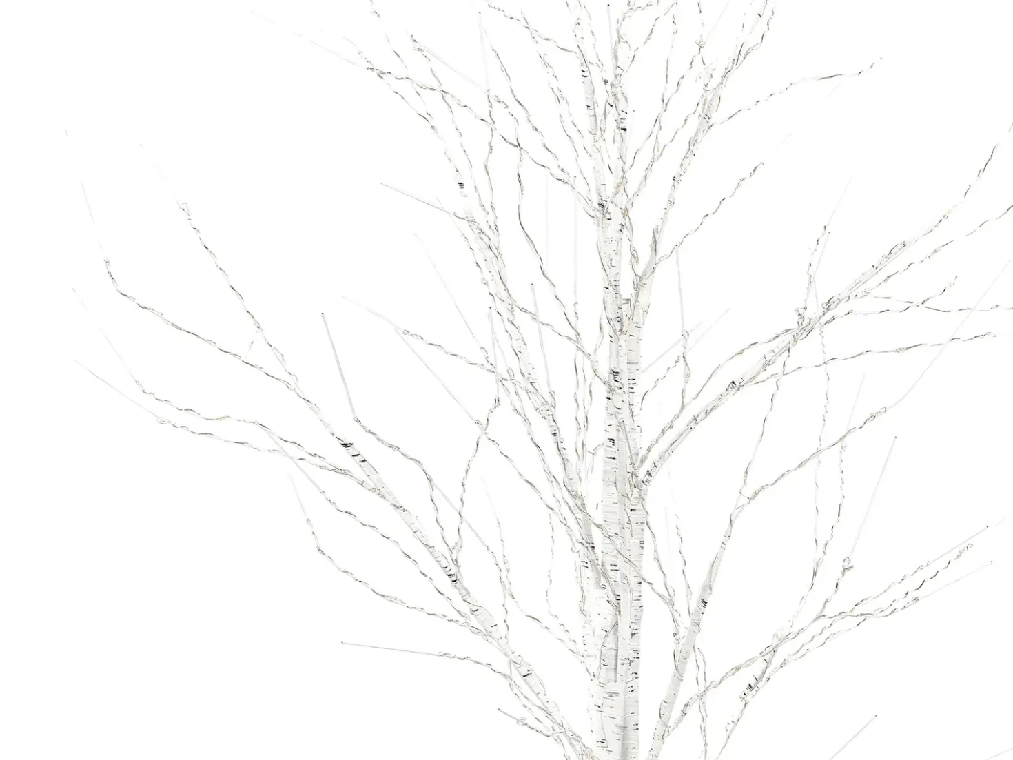 Decorazione per esterni LED LAPPI Albero di Natale 190 cm Bianco