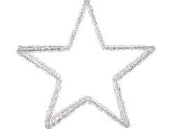 Decorazione per esterni LED SIMO Stella 31 cm Bianco