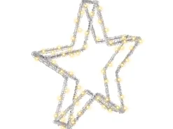 Decorazione per esterni LED SIMO Stella 31 cm Bianco
