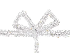 Decorazione per esterni LED KEMI Regali di Natale 25 cm Bianco