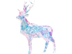 Decorazione per esterni Smart LED con App POLARIS Renna 90 cm Multicolore