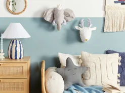 Decorazioni da Parete Cameretta Capriolo SUZY Cotone 29 cm Bianco