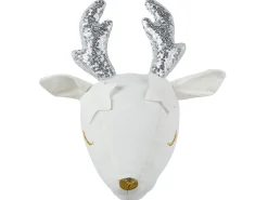 Decorazioni da Parete Cameretta Capriolo SUZY Cotone 29 cm Bianco