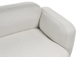 Divano 3 posti AFOSS Tessuto Beige chiaro