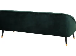 Divano 3 posti ALSVAG Velluto Verde smeraldo