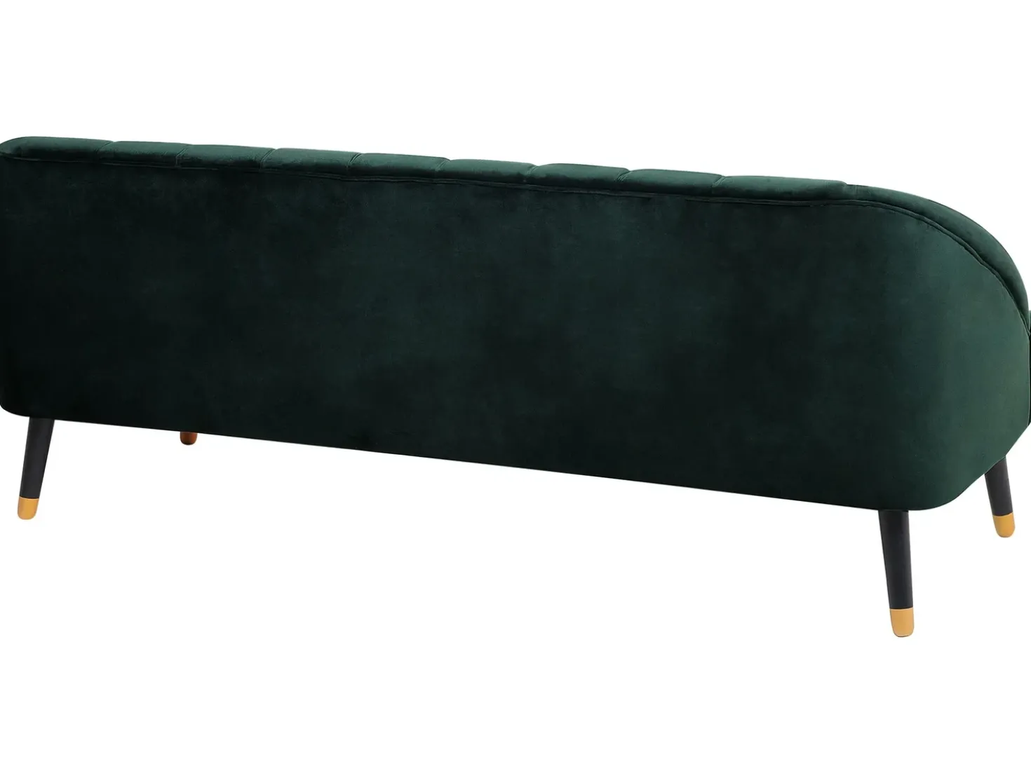 Divano 3 posti ALSVAG Velluto Verde smeraldo