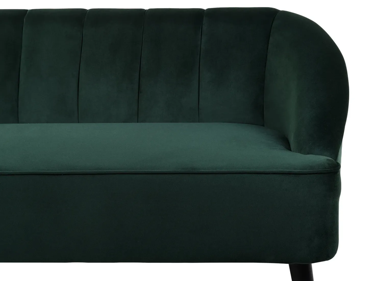 Divano 3 posti ALSVAG Velluto Verde smeraldo
