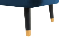 Divano 3 posti ALSVAG Velluto Blu marino