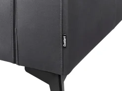 Divano 3 posti ANGE Pelle sintetica Nero