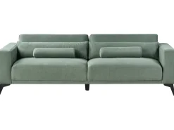Divano 3 posti ANGE Tessuto Verde chiaro