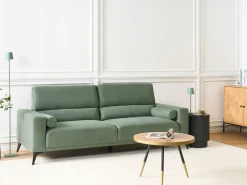Divano 3 posti ANGE Tessuto Verde chiaro
