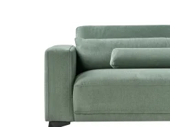 Divano 3 posti ANGE Tessuto Verde chiaro