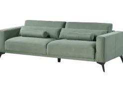 Divano 3 posti ANGE Tessuto Verde chiaro
