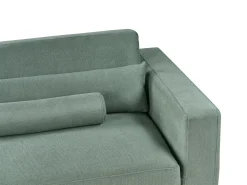 Divano 3 posti ANGE Tessuto Verde chiaro