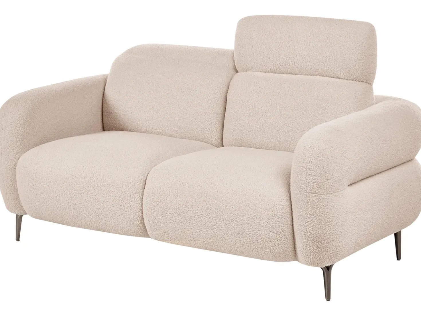 Divano 2 posti ARTUNA Bouclé Beige