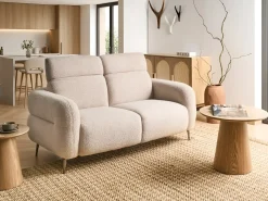 Divano 2 posti ARTUNA Bouclé Beige