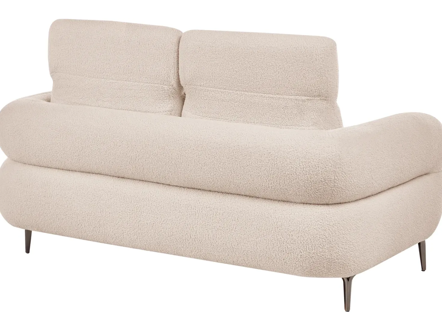 Divano 2 posti ARTUNA Bouclé Beige