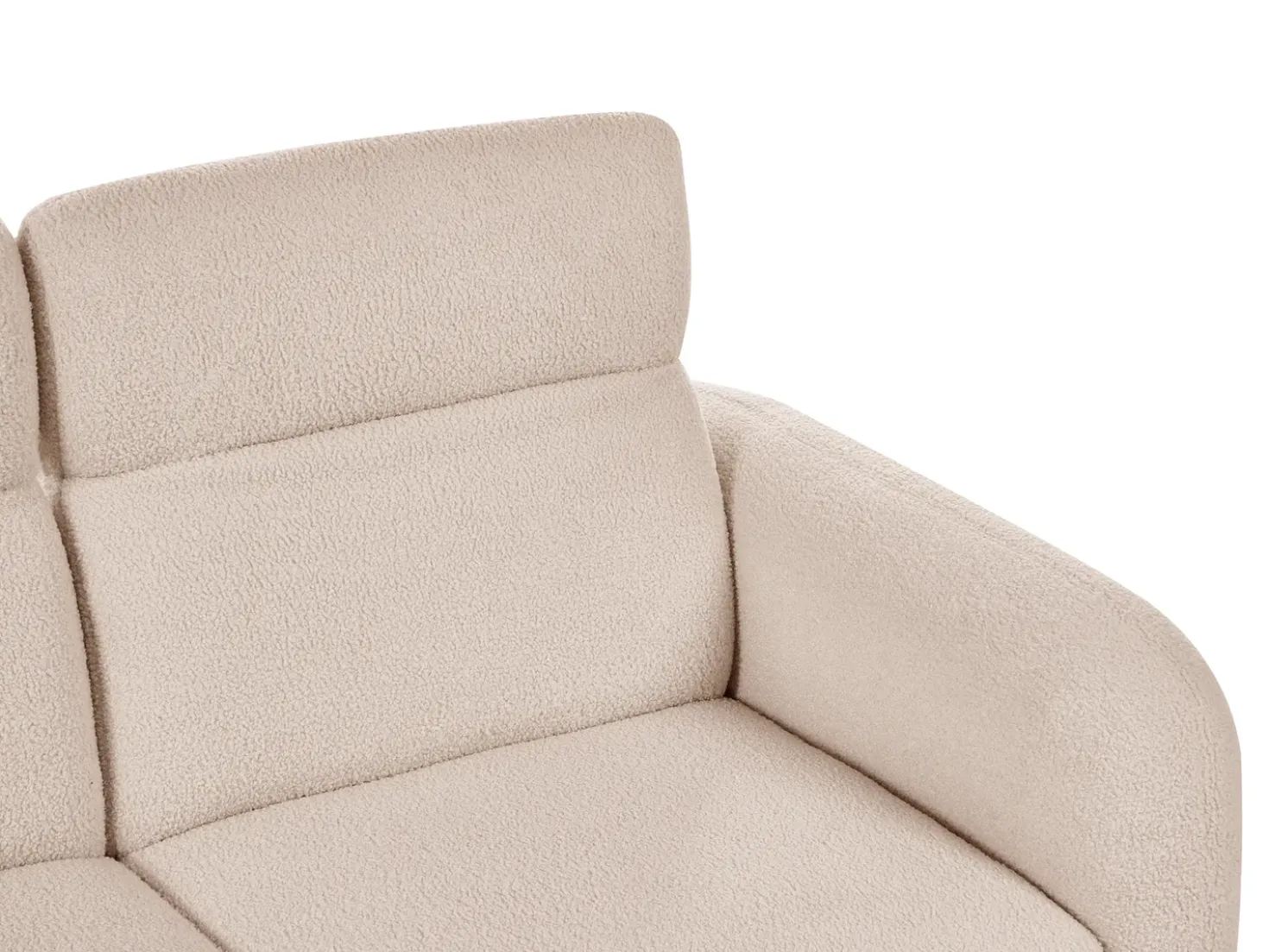 Divano 2 posti ARTUNA Bouclé Beige