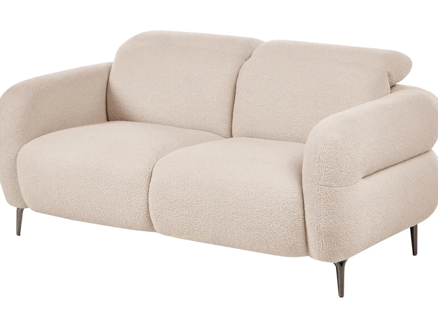 Divano 2 posti ARTUNA Bouclé Beige