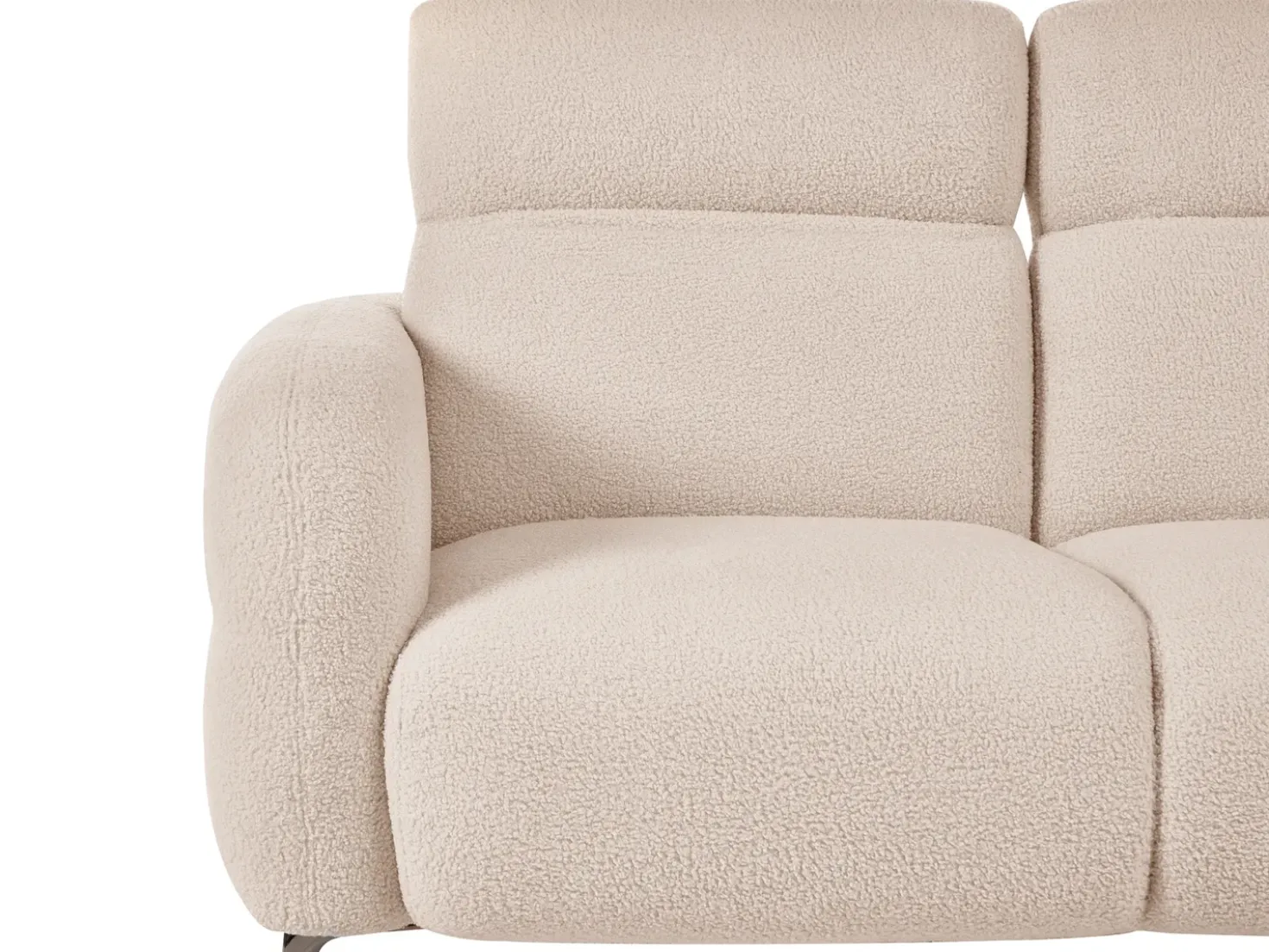 Divano 2 posti ARTUNA Bouclé Beige
