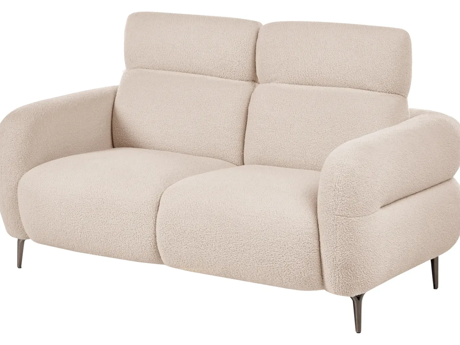 Divano 2 posti ARTUNA Bouclé Beige