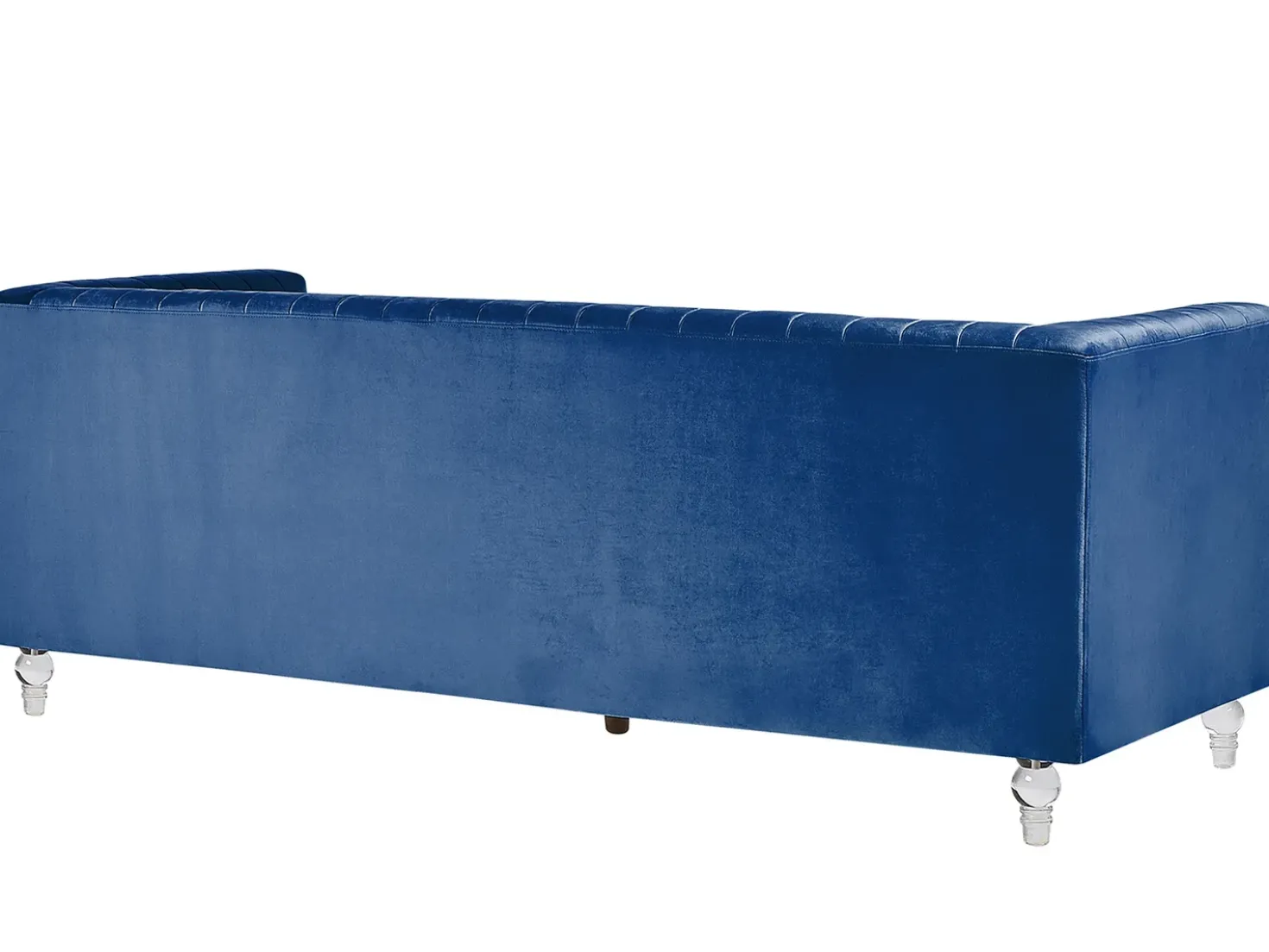 Divano 3 posti ARVIKA Velluto Blu marino