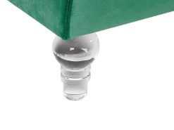 Divano 3 posti ARVIKA Velluto Verde