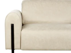 Divano 3 posti ASKIM Tessuto Beige