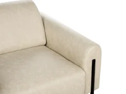 Divano 3 posti ASKIM Tessuto Beige