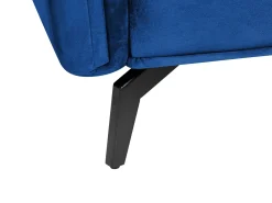 Divano 4 posti AURE Velluto Blu marino