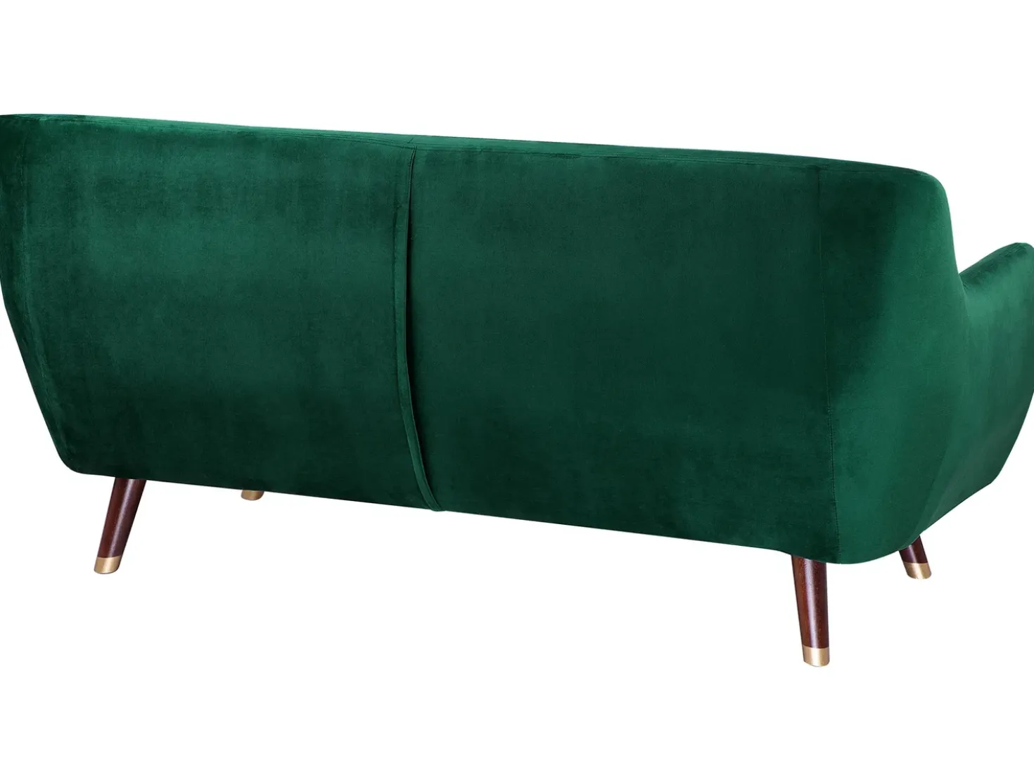 Divano 3 posti BODO Velluto Verde smeraldo