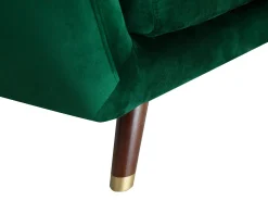 Divano 3 posti BODO Velluto Verde smeraldo