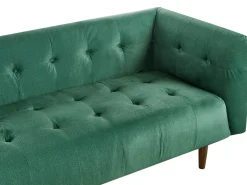 Divano 3 posti BYSKE Tessuto Verde