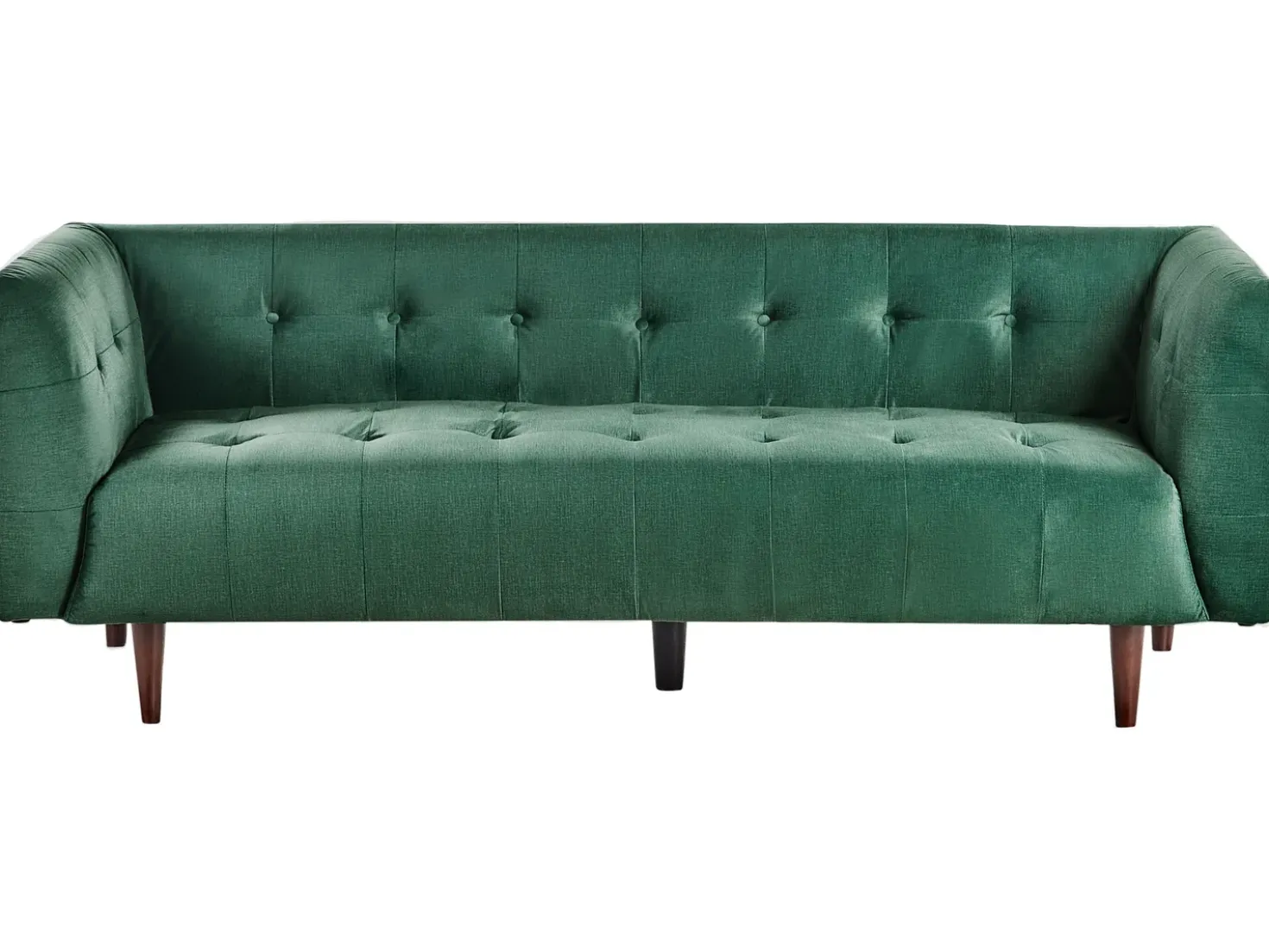Divano 3 posti BYSKE Tessuto Verde