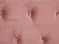 Divano 3 posti CHESTERFIELD Velluto Rosa