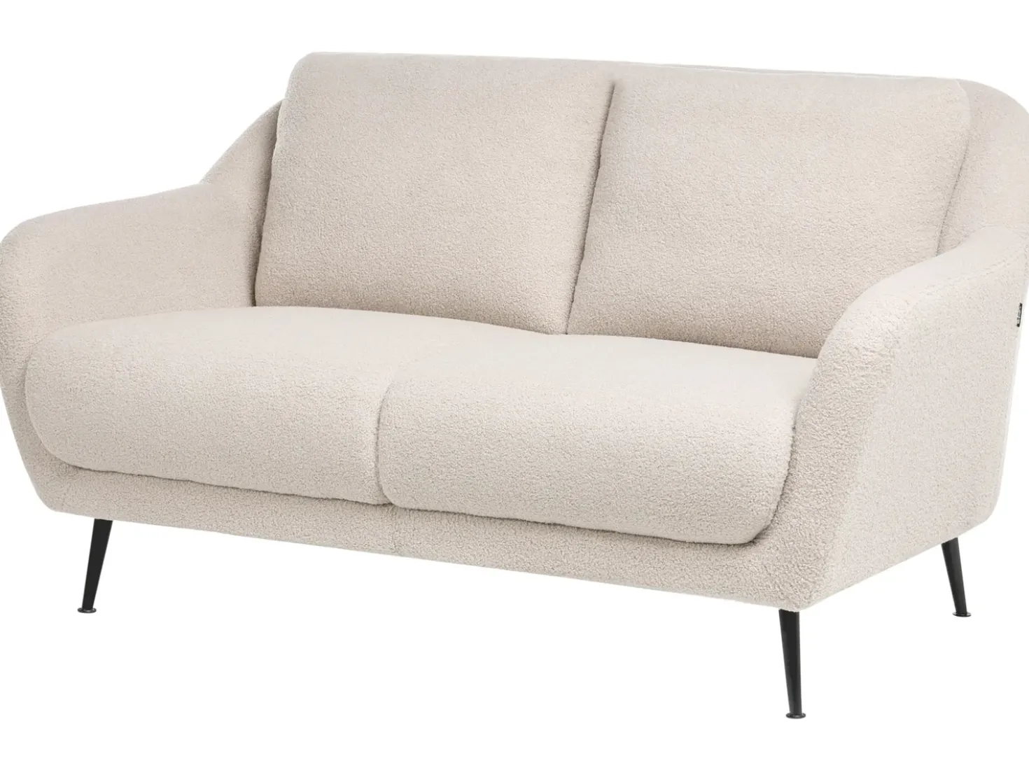 Divano 2 posti EIBY Bouclé Beige