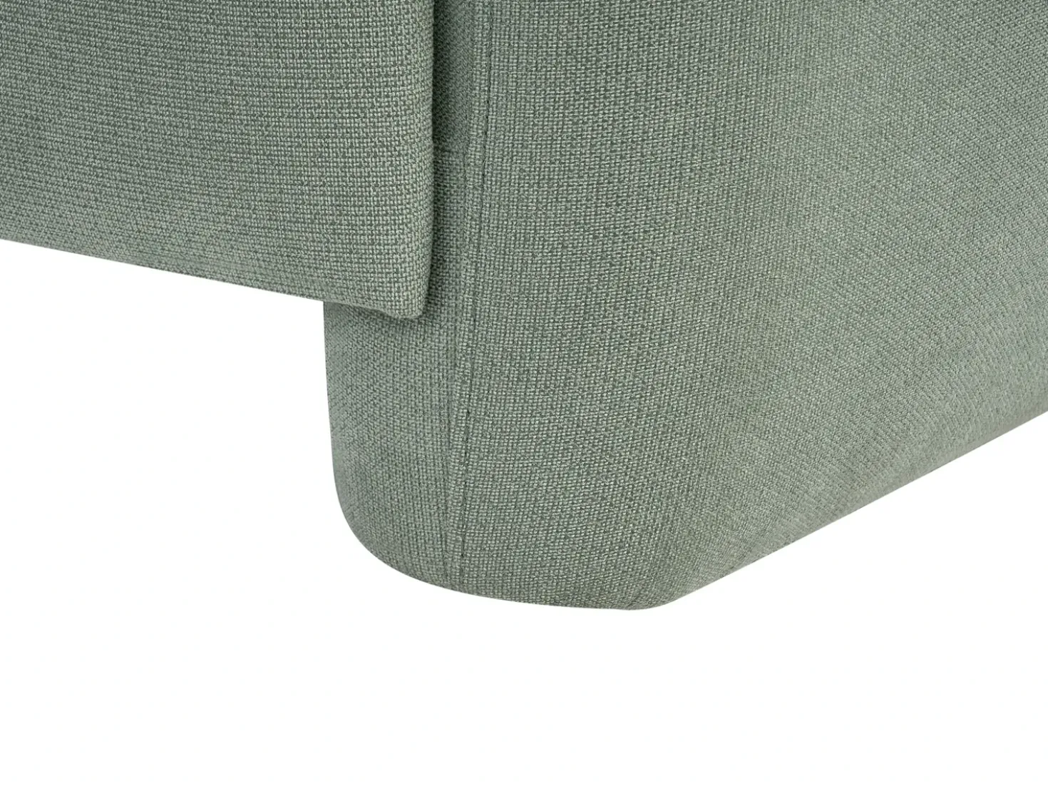 Divano 3 posti EKENES Tessuto Verde chiaro