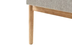 Divano 2 posti ESRUM Tessuto Marrone chiaro/Grigio