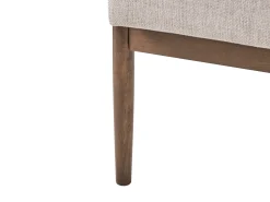 Divano 2 posti ESRUM Tessuto Marrone scuro/Beige