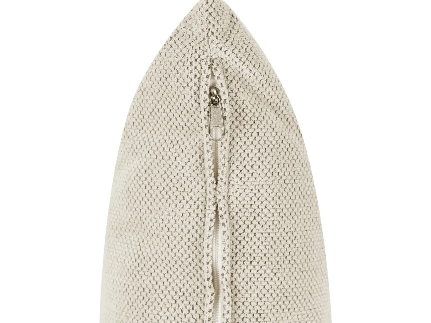 Divano 3 posti FAUSKAN Tessuto Beige chiaro