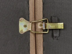 Divano 3 posti FAUSKAN Tessuto Marrone chiaro