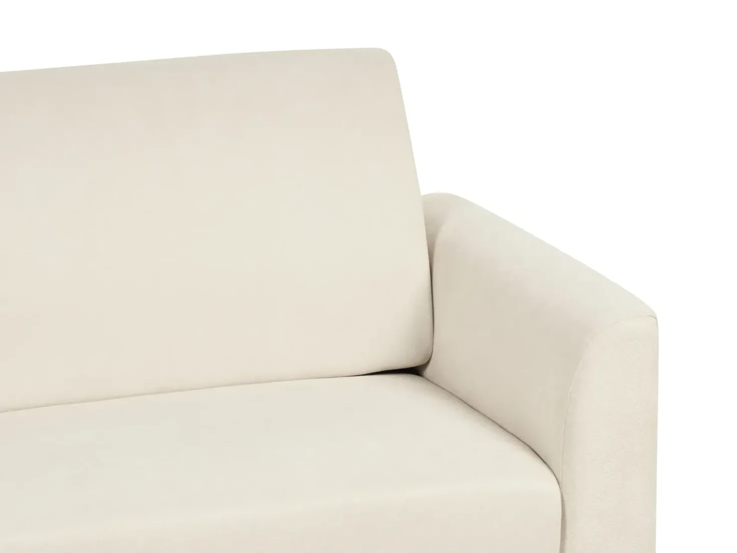 Divano 2 posti FENES Tessuto Beige