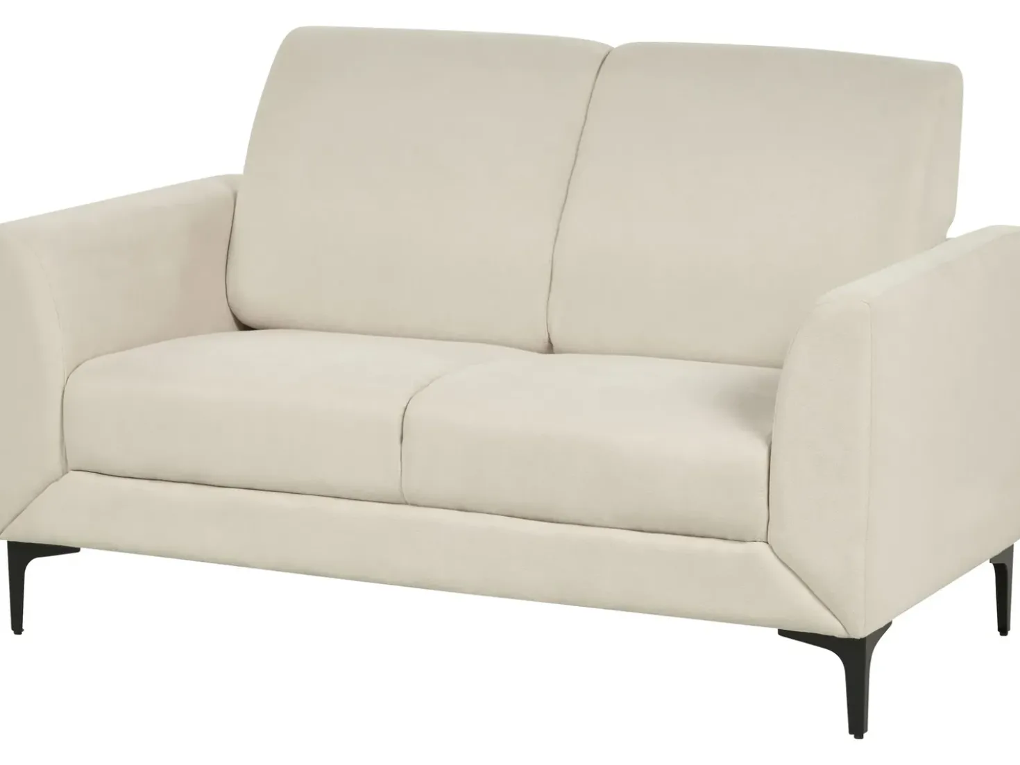 Divano 2 posti FENES Tessuto Beige